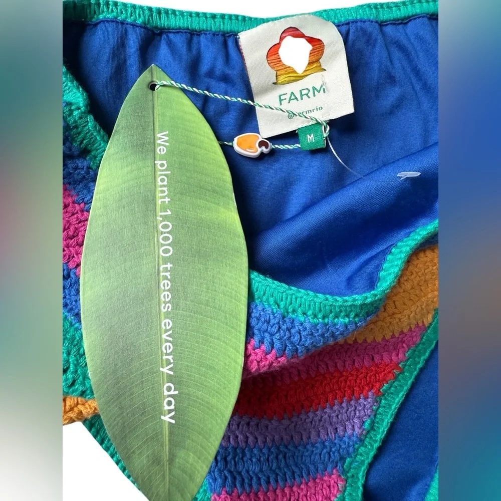 FARM Rio Colorful Crochet Bikini - Picture 4 of 4